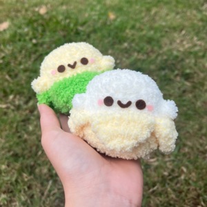 2 in 1 Banana & corn squishies