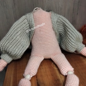 Knit-look Cozy Cardi