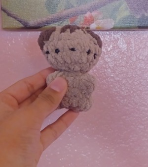chunky tiny kitty cat [almost no sew!]