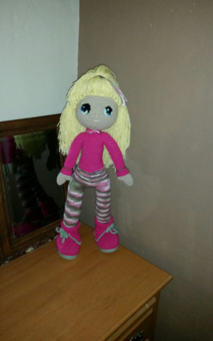 Pippa Extra Large Crochet Doll