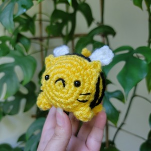 [no sew] cat bee