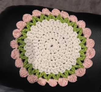 Crochet tulip coasters! : r/YarnAddicts