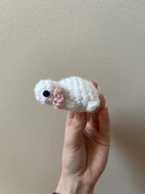 No sew mini axolotl