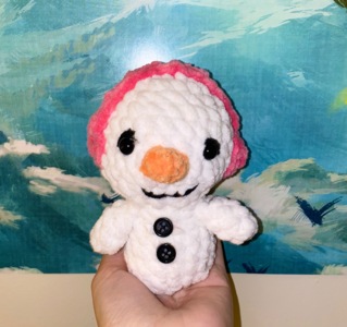 Mini Snowman Plush Pattern