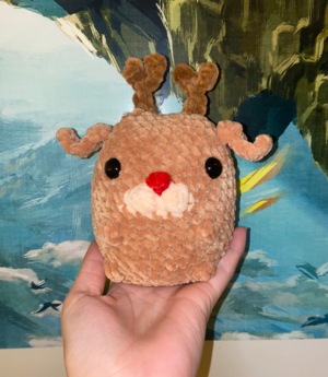 NO-SEW Pill Reindeer