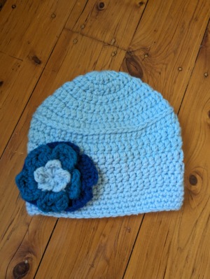 Toddler Hat w/Flower