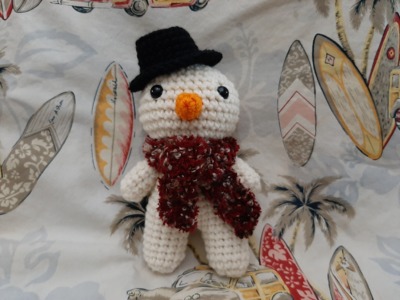 Snowy the Snowman - Low Sew Pattern