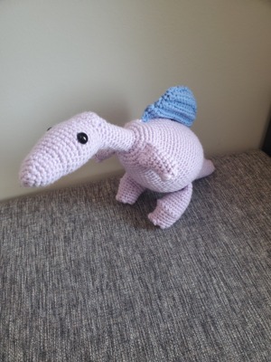 Tori the Cuddly Spinosaurus Amigurumi