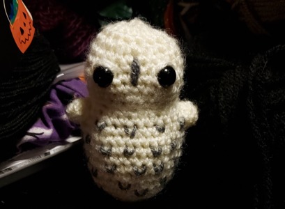 Sherman the Snowy Owl Amigurumi Crochet Pattern