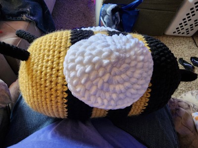 Giant Minecraft Bee