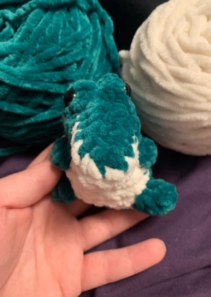 Alvin the Mini Alligator (no sew)