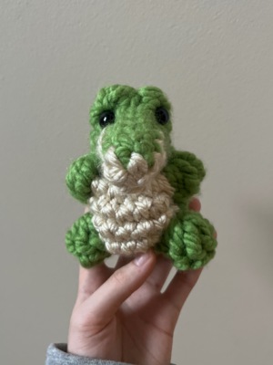 Alvin the Mini Alligator (no sew)