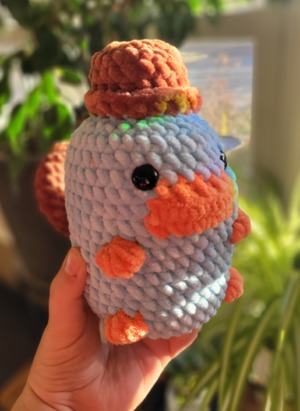 Perry the Platypus No-Sew Crochet Pattern