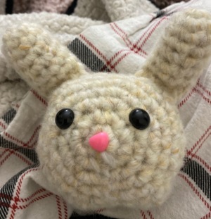 Dust bunny plushie