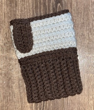 « HUNTRESS » crochet boot cuffs