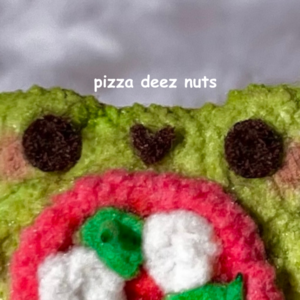 Bear and Frog Pizzas (free pattern!)