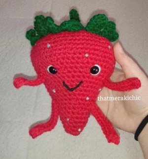 Leggy Strawberry Plushie