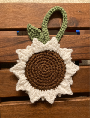 Sunflower Bag Charm