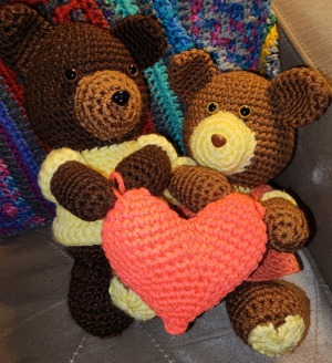 Valentine Bears Amigurumi Pattern