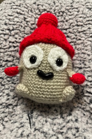 Eggy Happy - Emotional Support Amigurumi