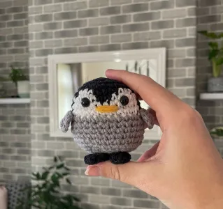 Chunky Amigurumi Penguin