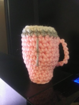 Schmanley Cup FREE Crochet Pattern To Make A Very Obvious Knock