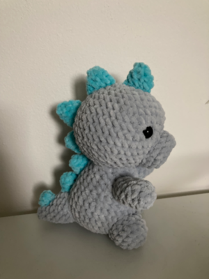 Chonky Dinosaur Crochet Plushie – Hey Meeko