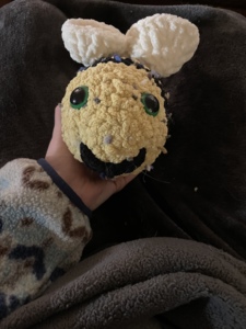 Crochet Chunky Bee Plushie Pattern