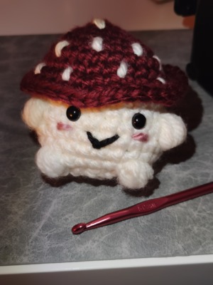 FREE Chonky Mushroom boi Boi: Crochet pattern