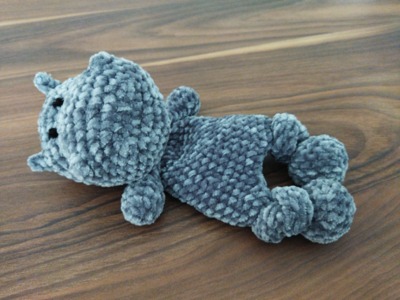 Low-sew Hailey the hippo snuggler