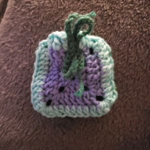 Crochet granny square pouch pattern FREE