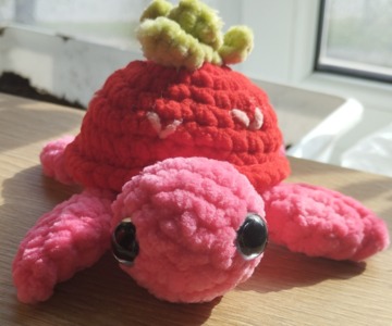 Cally the NO SEW strawberry turtle