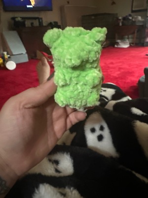 No Sew Mini Gummy Bear Plushie Free Pattern