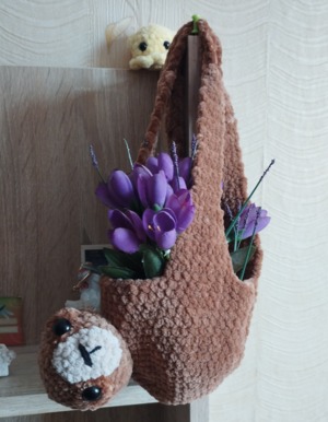 Hanging Sloth Planter