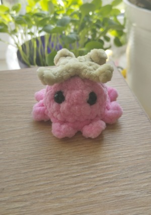 mini strawberry octopus pattern