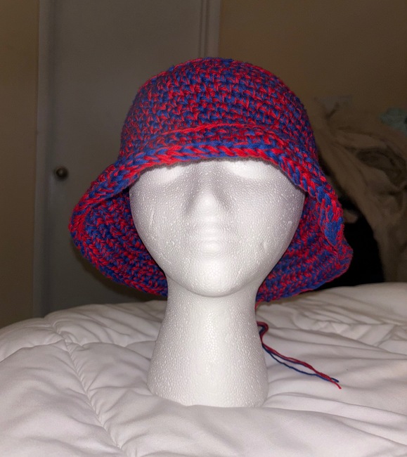 LOV3SStich's make photo for Bella Crochet Bucket Hat