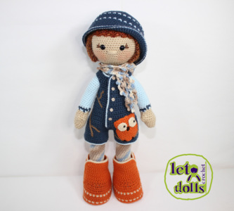 Maya Large Crochet Doll