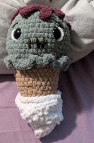 Zombie Ice Cream Cone