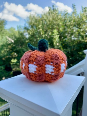 Plaid Pumpkin Trio