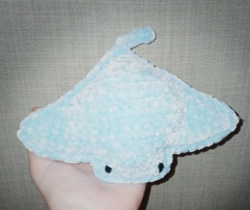 Baby Ray Velvet Plushy