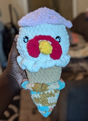 Chicken Ice Cream Cone