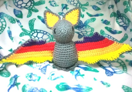 Sunset Bat Amigurumi Pattern