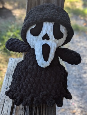 Screaming Ghost Crochet Pattern