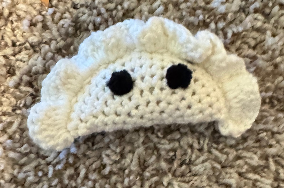 Yarneverywhere's make photo for Crochet Pot Sticker/Dumpling/Empanada | no-sew | beginner
