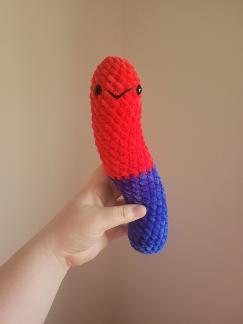 alyphira make for Giant gummy worm pattern | Ribblr alyphira make for Giant gummy worm pattern | Ribblr