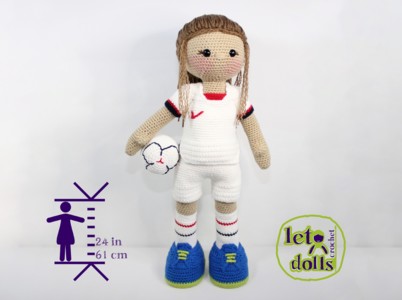 Tobin Extra Large Crochet Doll