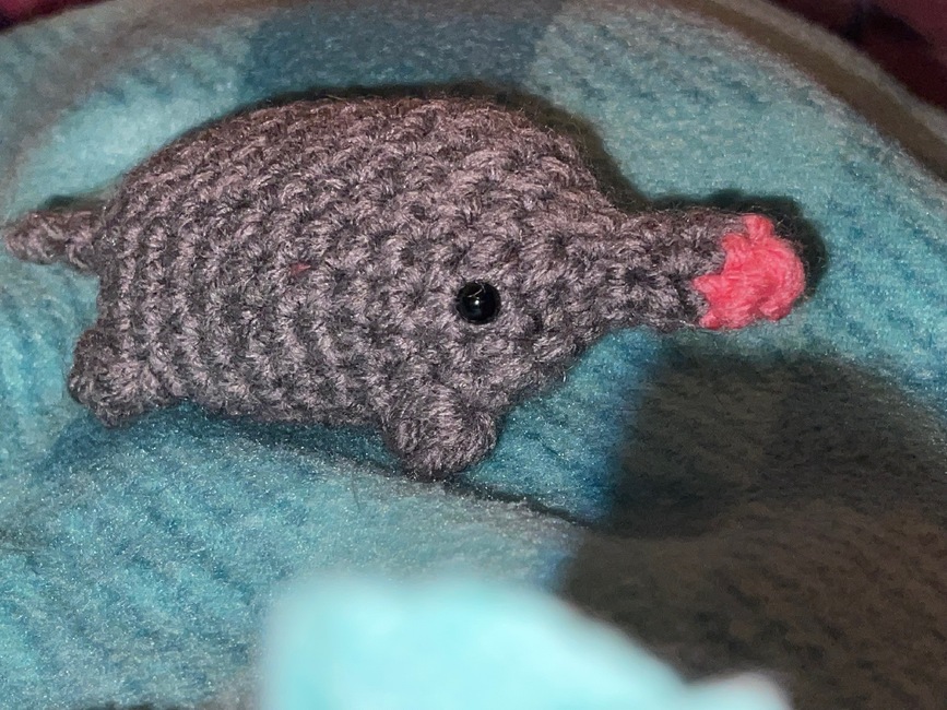 NyaTheLioness's make photo for Cute little no-sew mole!!
