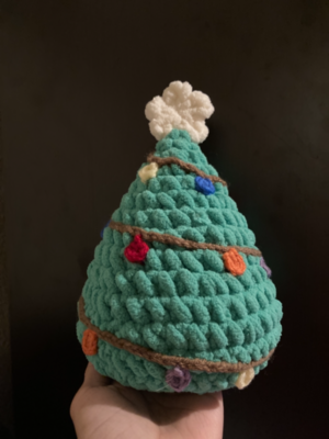 Chonky Cat Christmas Tree Crochet Pattern