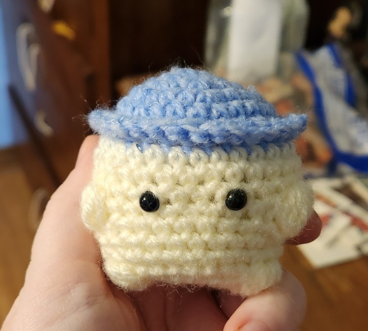 cheerfulchaoscrafts make for Emotional Support Mushroom