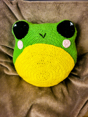 Froggy Pillow